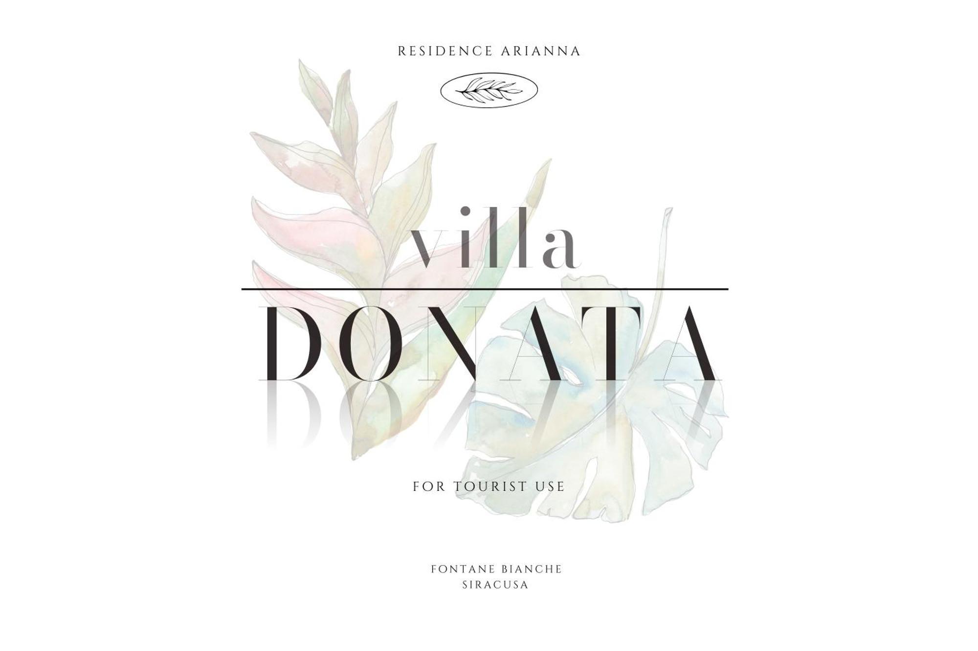 Villa Donata Fontane Bianche Bagian luar foto